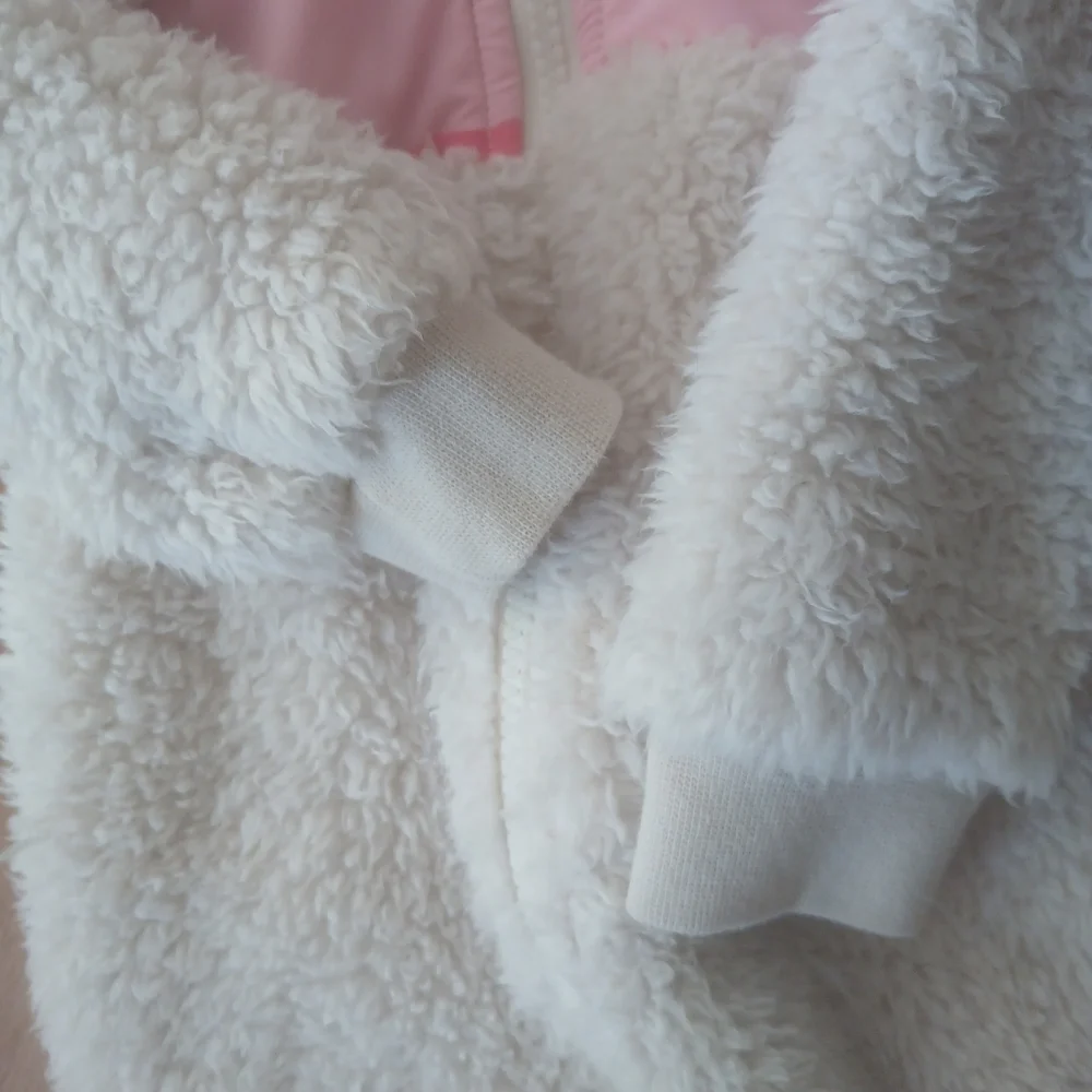 Nike Cozy Pink and Cream Kids Footie
